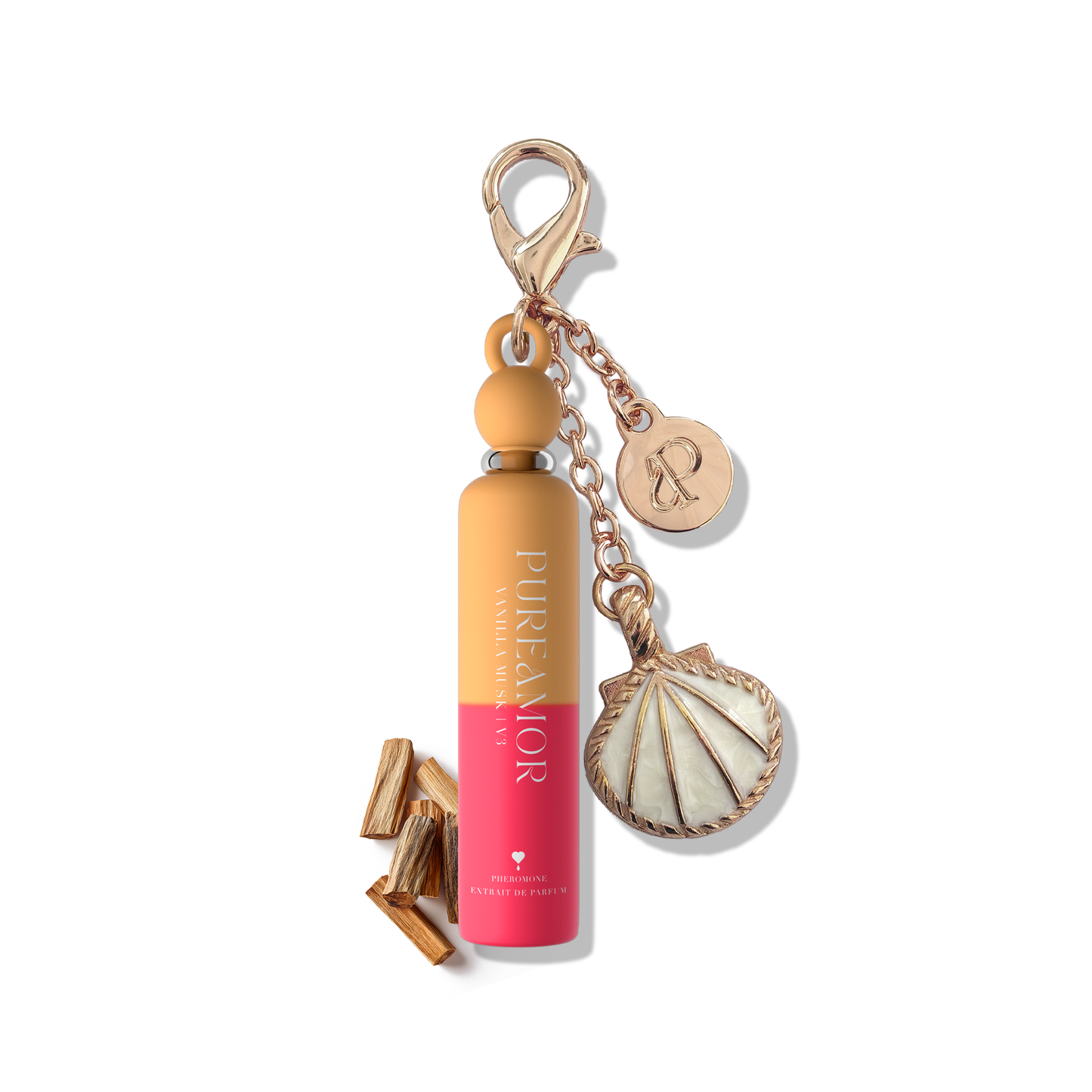 Vanilla Musk Pheromone Perfume Oil Keychain - 2ml Mini