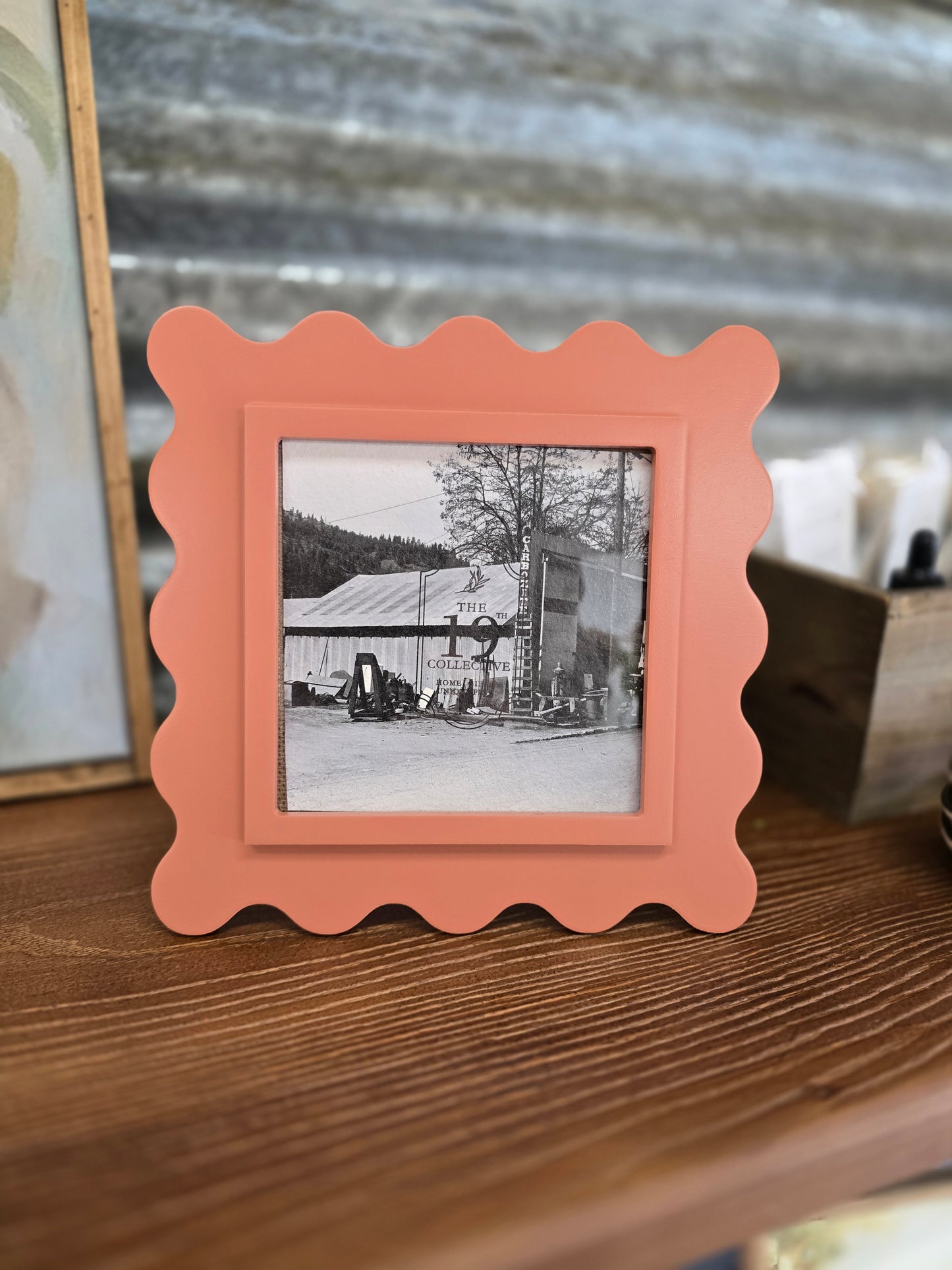 Scalloped Square Picture Frame - Varying Finishes