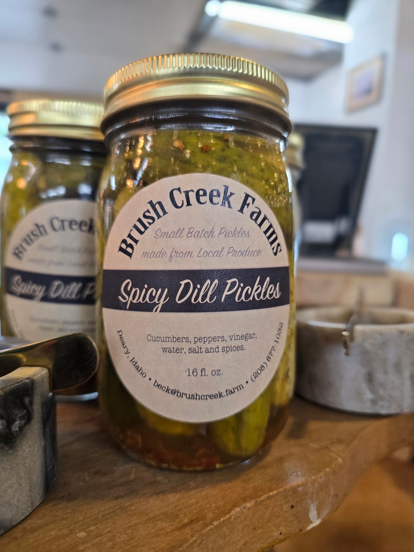 Spicy Dill Pickles