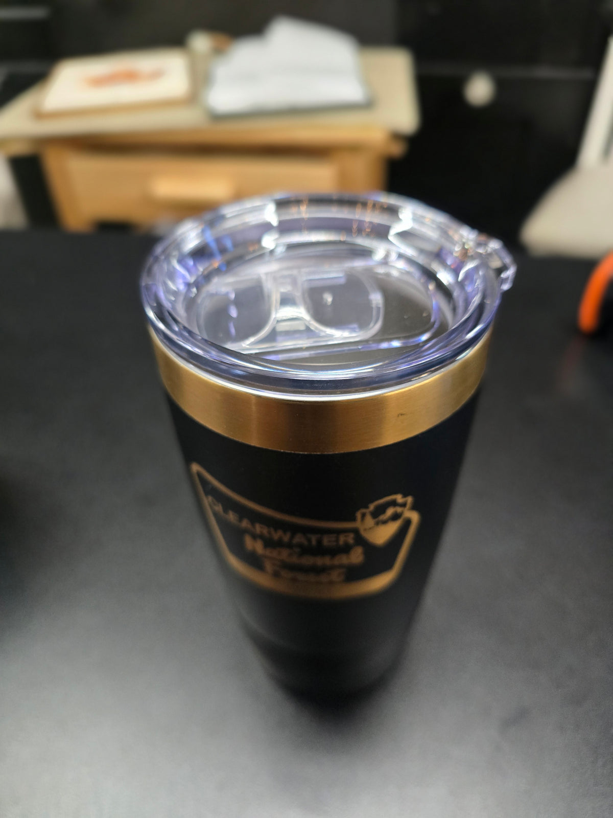 Clearwater National Forest Engraved Polar Camel - 20 oz