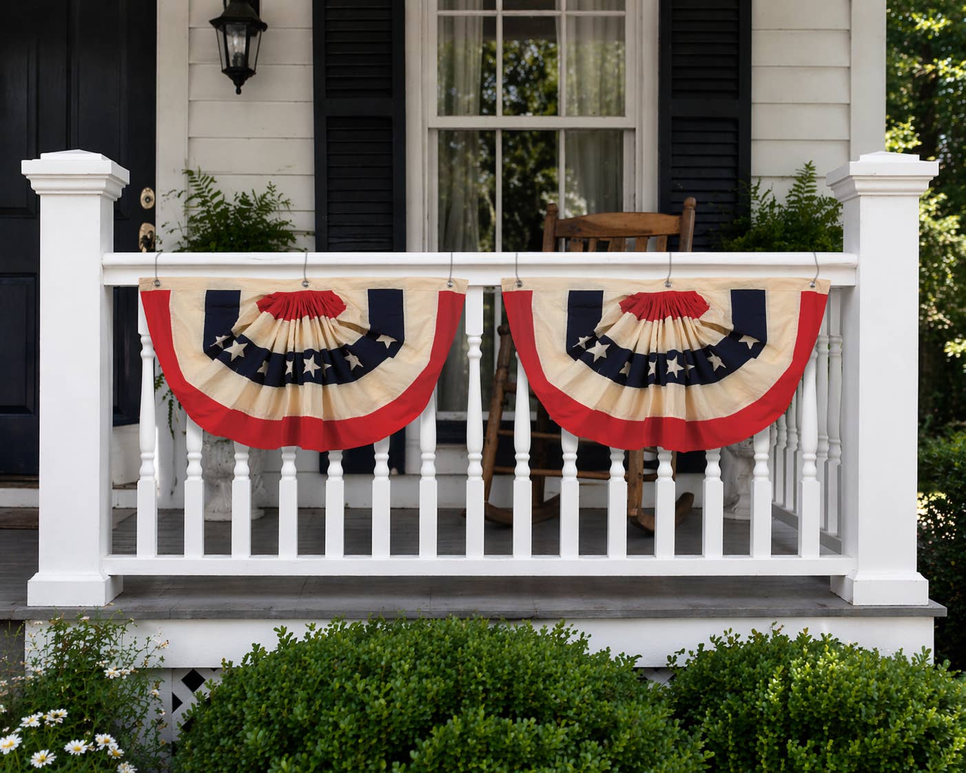 Vintage Flag Bunting 18x36