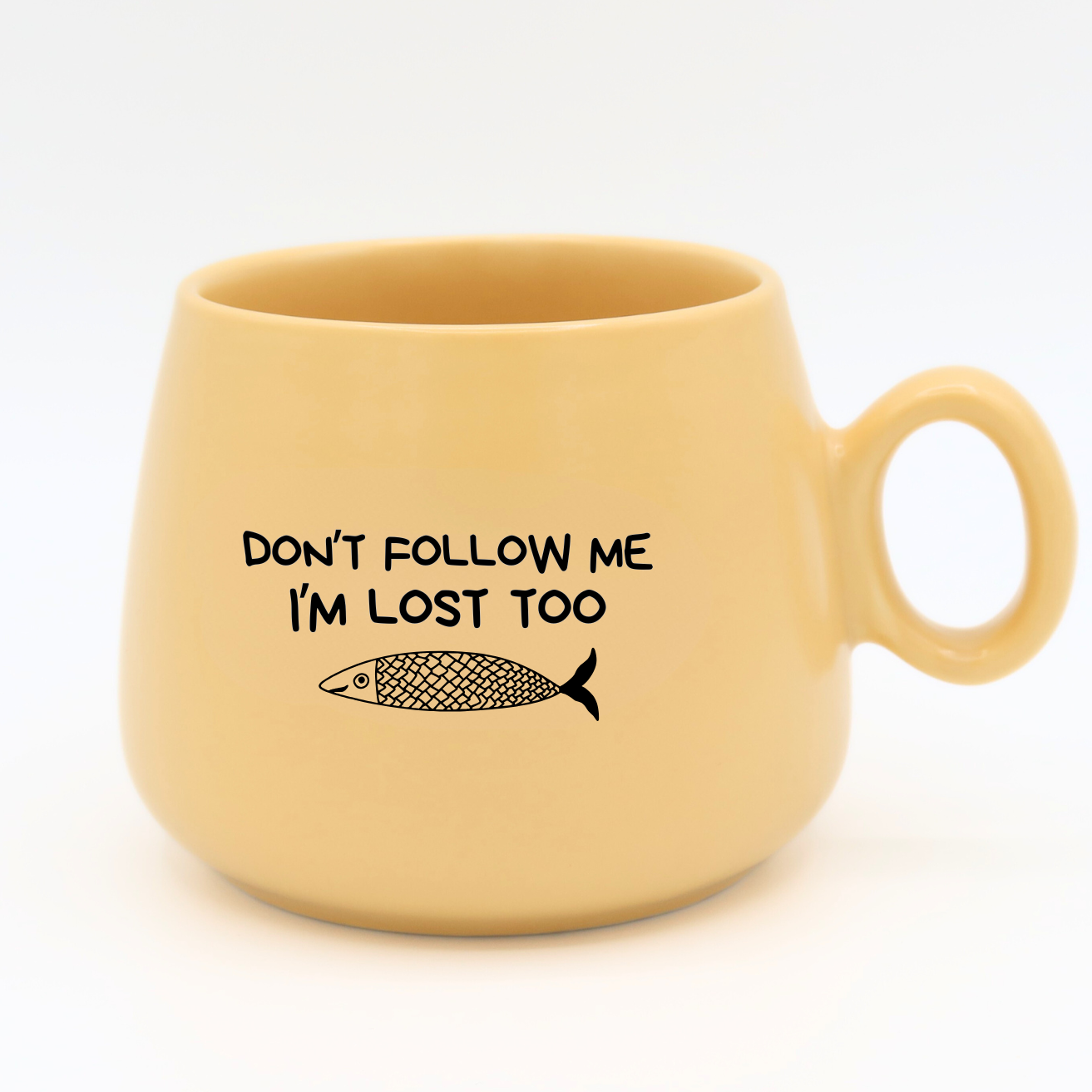 Cappuccino Mug Don't Follow Me