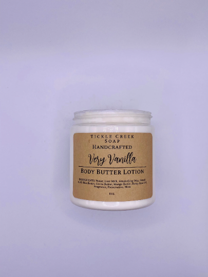 Body Butter Lotion Vanilla