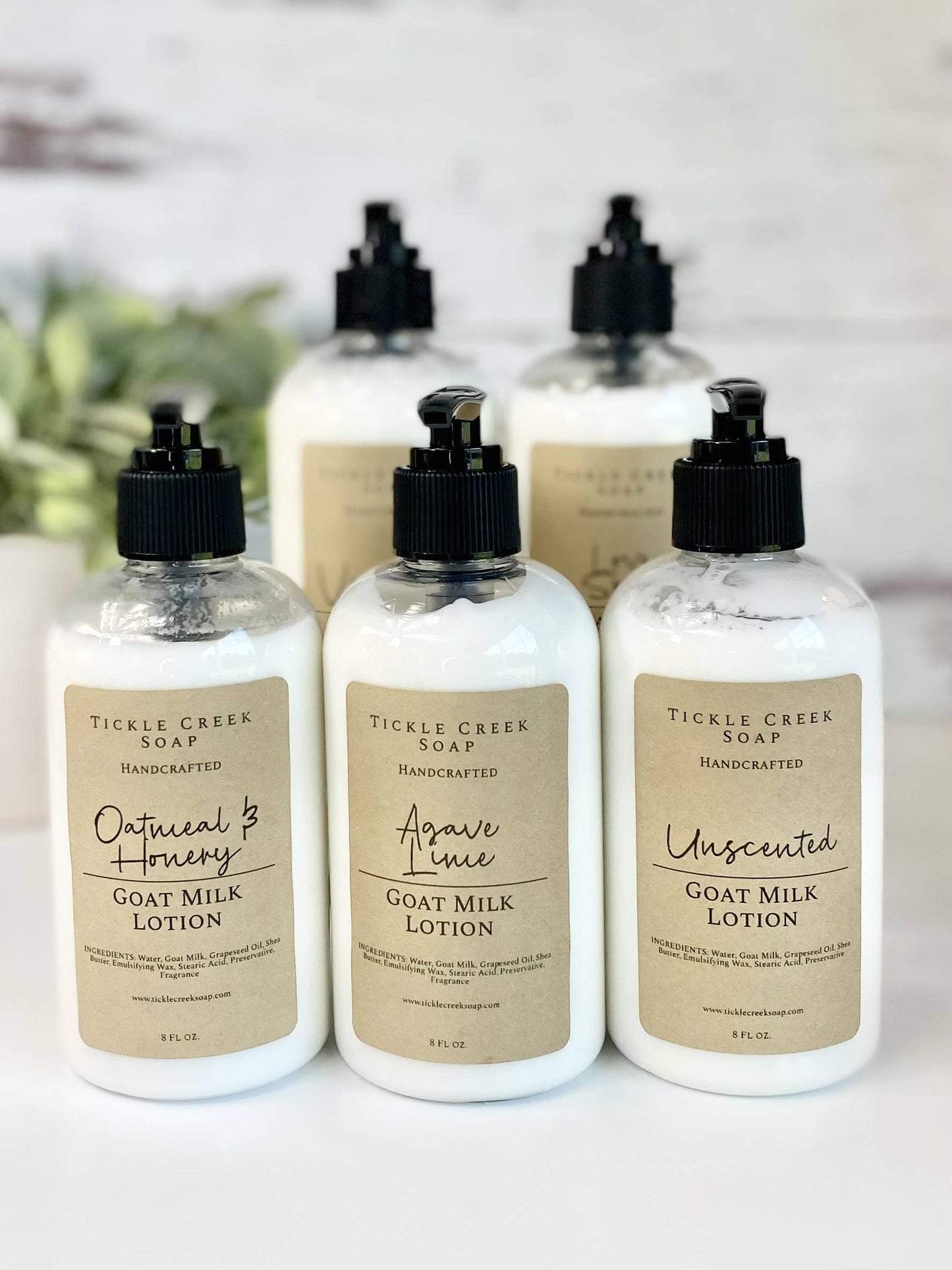 Goat Milk Lotion in Pump