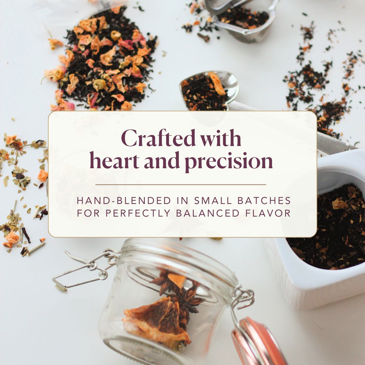 Tranquil Peach Herbal Tea - Peach Tranquility Loose Leaf