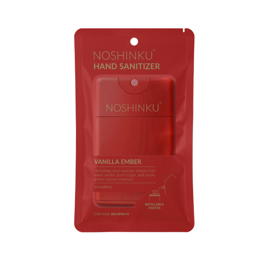 Refillable Vanilla Ember Hand Sanitizer | Christmas Edition