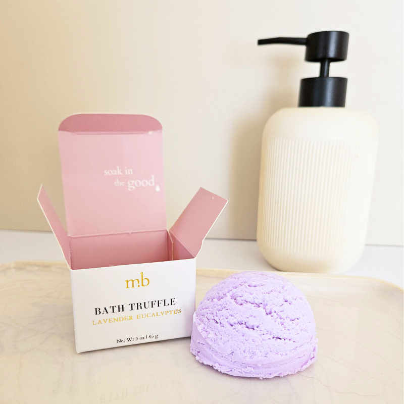 Lavender Eucalyptus Bubble Bath Truffle