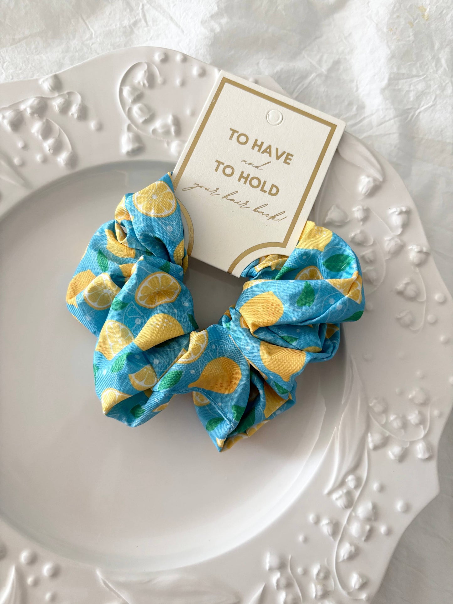 Summer Lemon Scrunchies (GANI)
