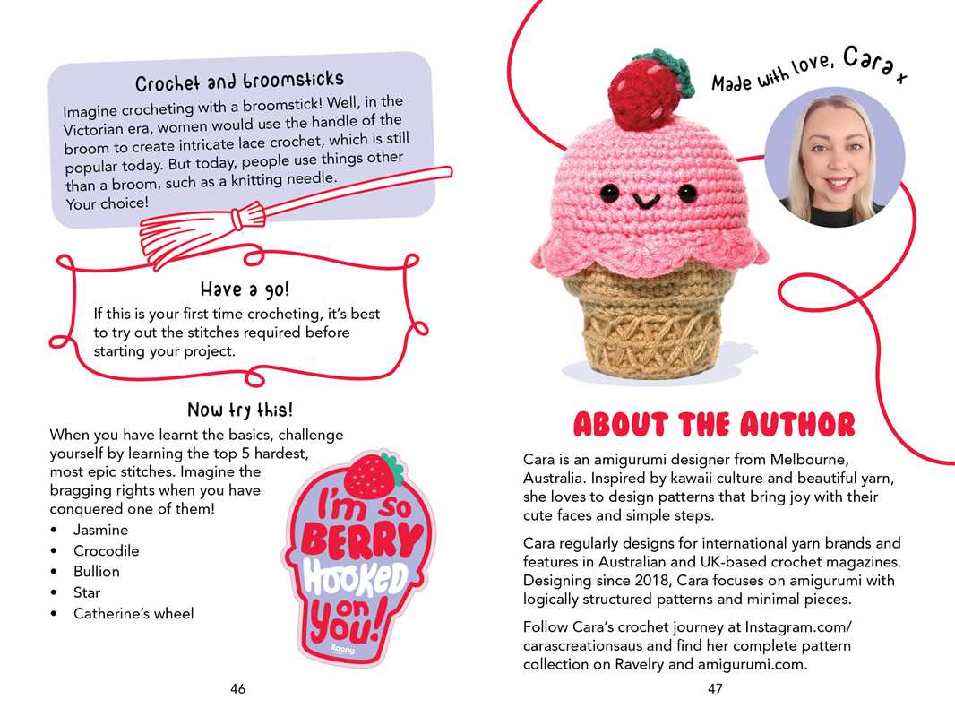 Sweet Berry: Crochet Book & Kit by