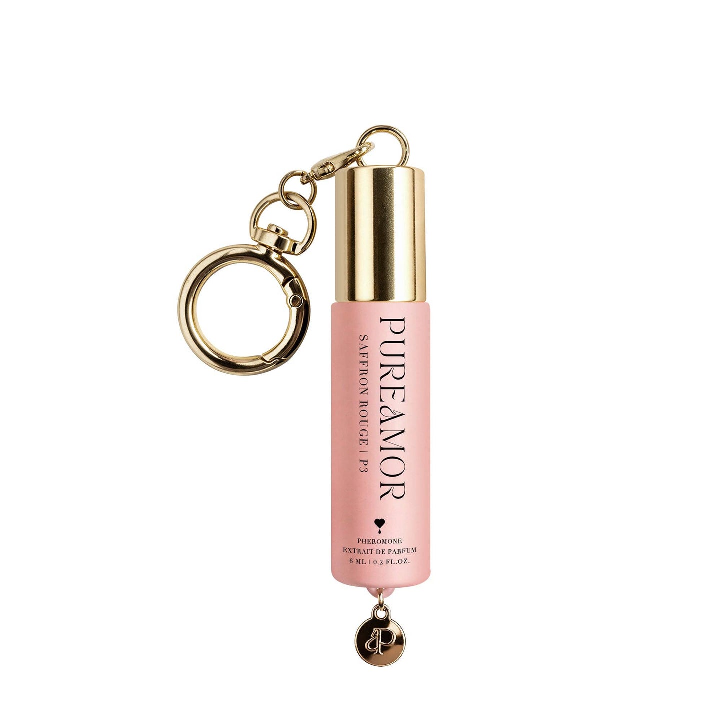 Saffron Rouge | P3 Pheromone Perfume | 06 ML Keychain Roll on Perfume