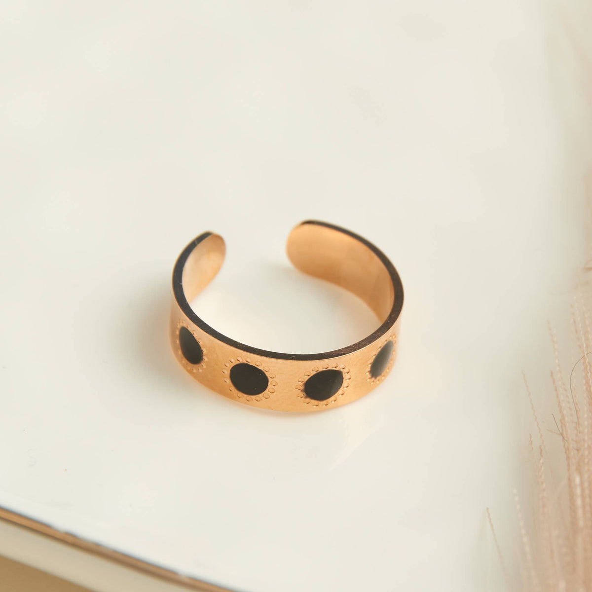 Hypoallergenic Stainless Steel Circle Ring