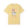 First Of All I'm A Delight Goose Print - Graphic Tee For Teacher