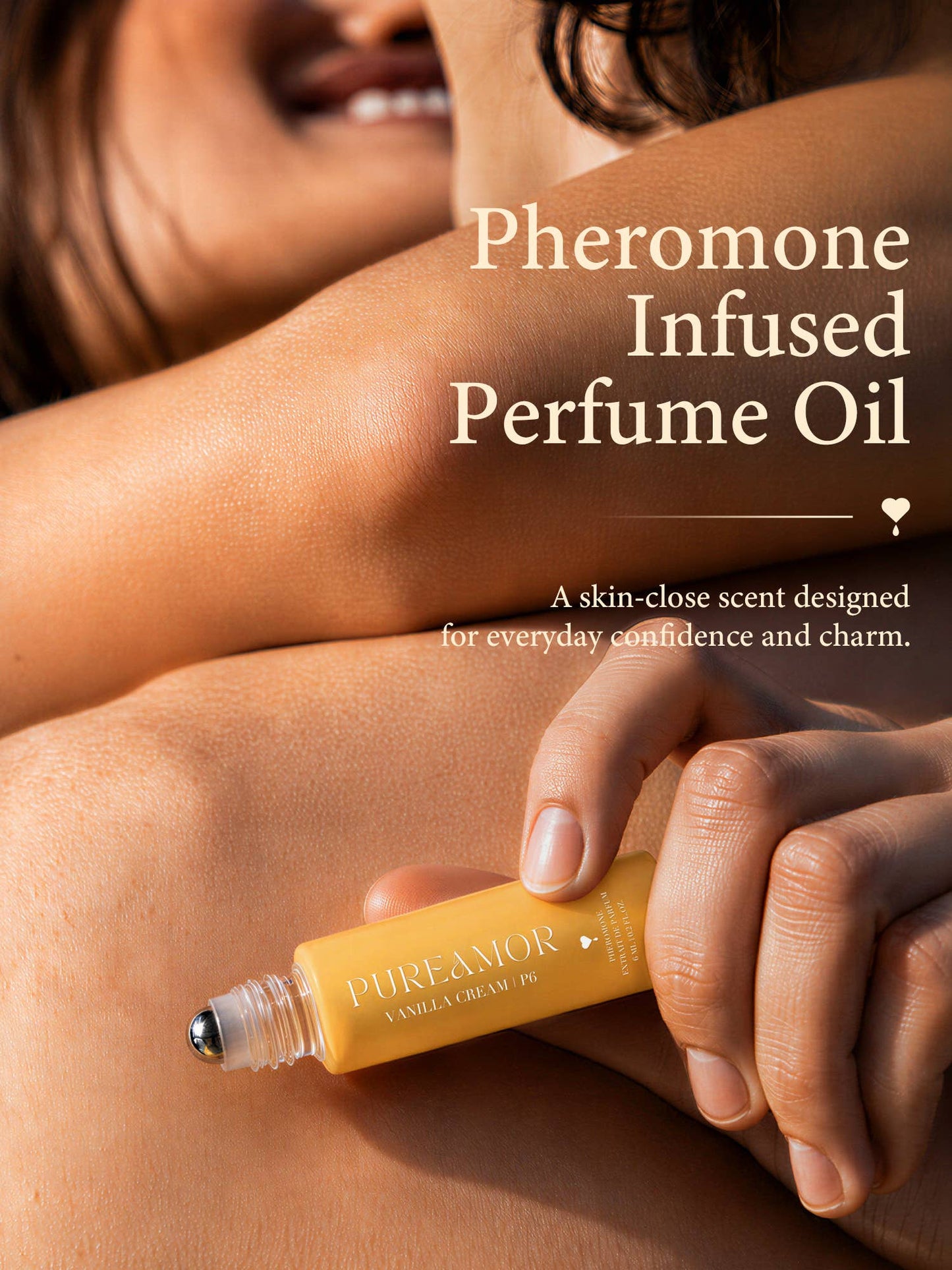 Vanilla Cream | Roll-on Pheromone Keychain Perfume - 6ml