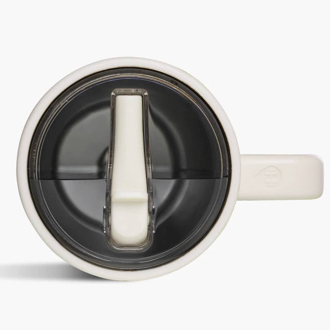 Cream HydroJug 40 oz Traveler Tumbler