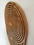 Mid Century Modern Wood Wall Art - Geometric Wall Art