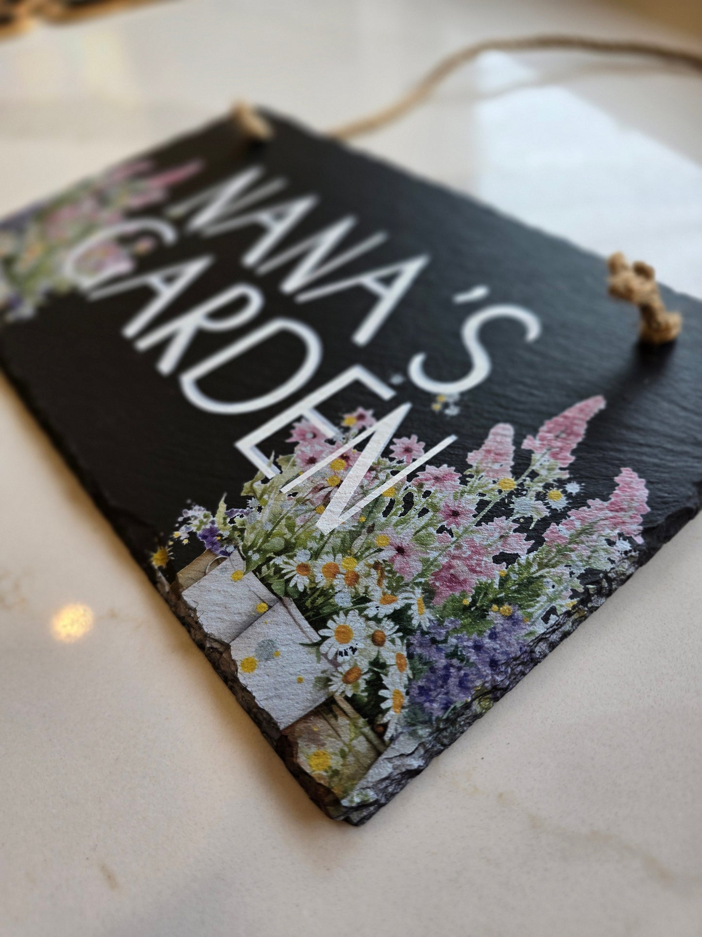 Personalized Garden Name Sign - Outdoor Garden Decor