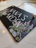 Personalized Garden Name Sign - Outdoor Garden Decor