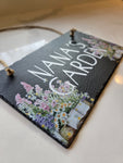 Personalized Garden Name Sign - Outdoor Garden Decor