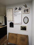 Vintage-Inspired Bird Wall Art – Wood Bird Decor