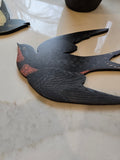 Vintage-Inspired Bird Wall Art – Wood Bird Decor