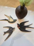 Vintage-Inspired Bird Wall Art – Wood Bird Decor