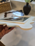 Scalloped Edge Picture Frame | Interchangeable Wall Frame for Art Prints