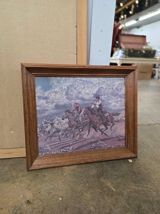 Vintage Joe Grandee Print & Frame