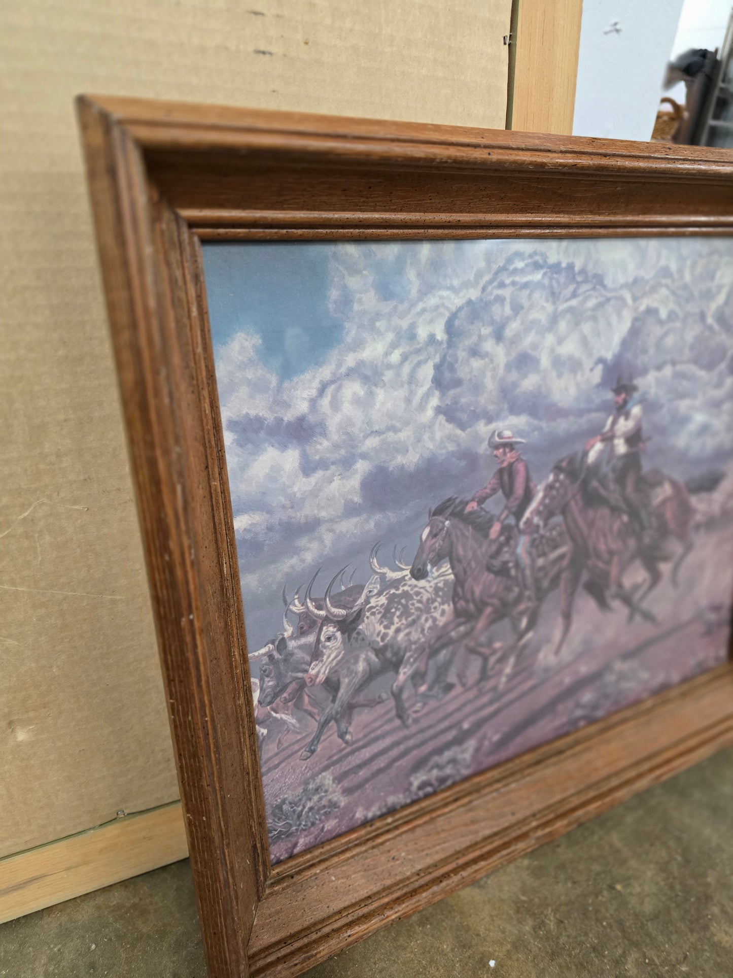Vintage Joe Grandee Print & Frame