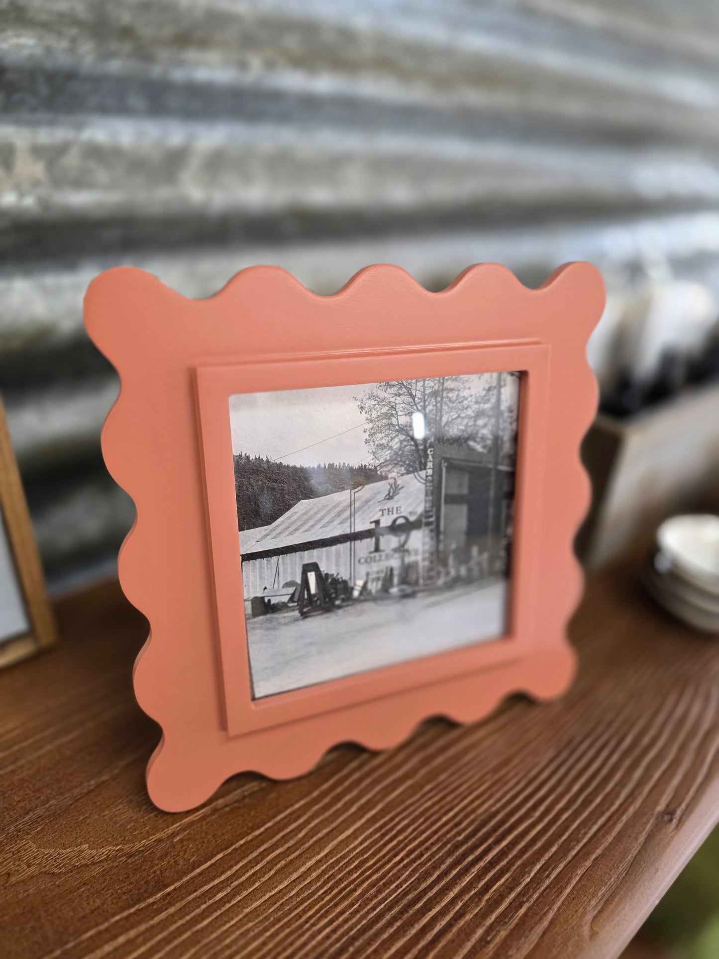 Scalloped Square Picture Frame - Varying Finishes