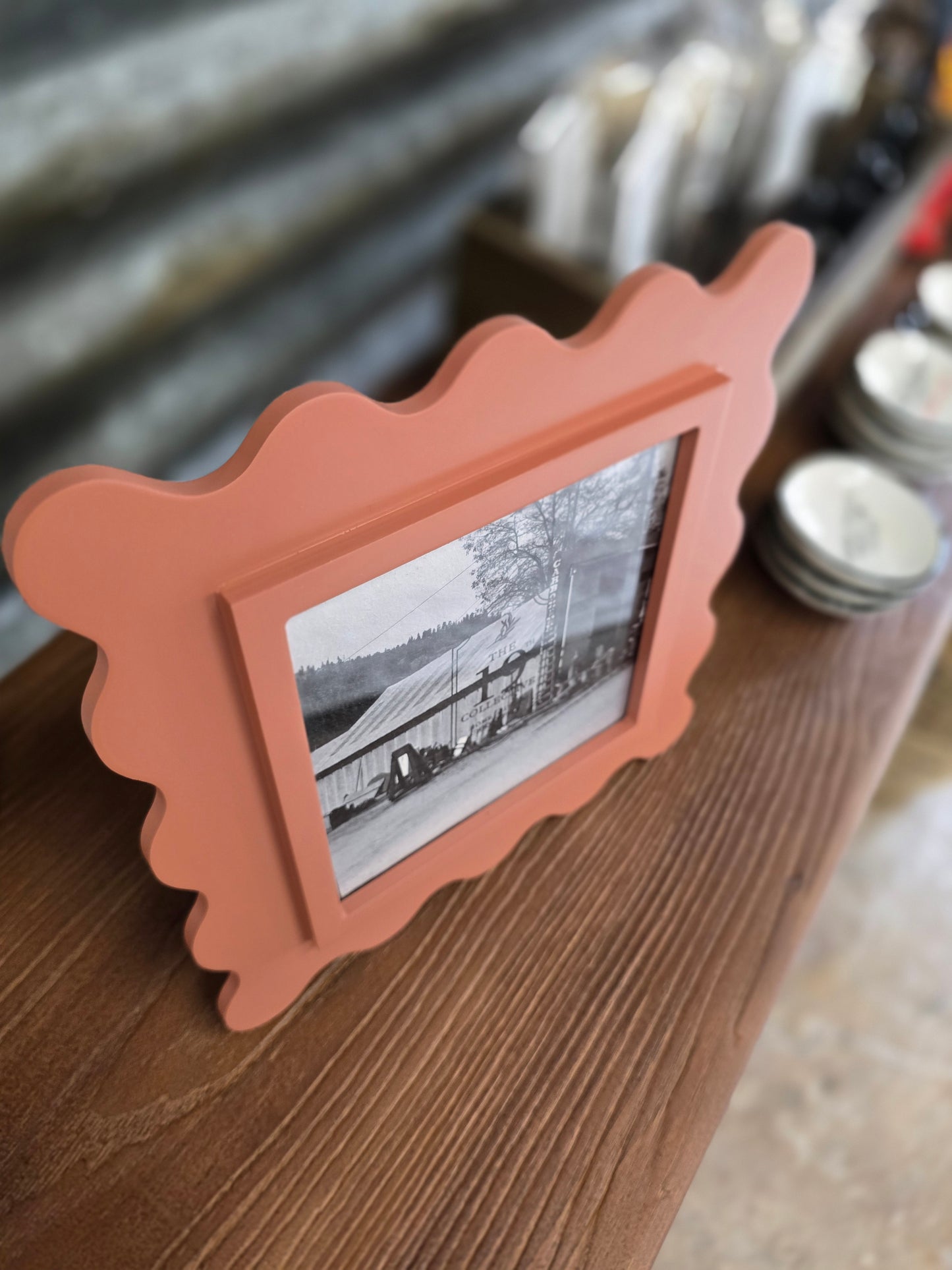 Scalloped Square Picture Frame - Varying Finishes