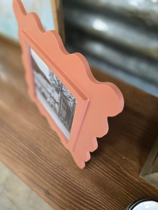 Scalloped Square Picture Frame - Varying Finishes