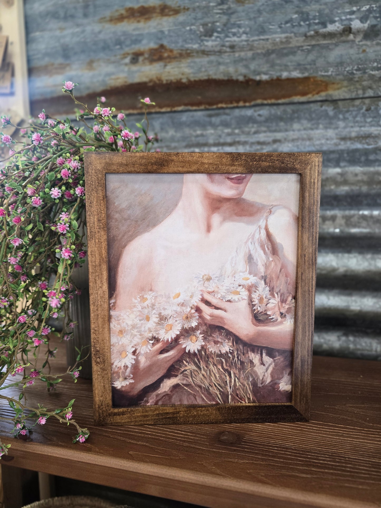 Spring Wall Art Sign - Vintage Inspired Art Print