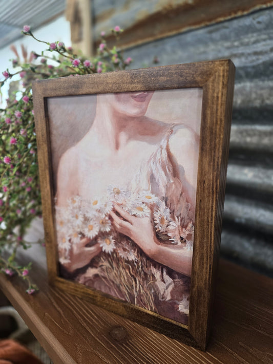 Spring Wall Art Sign - Vintage Inspired Art Print