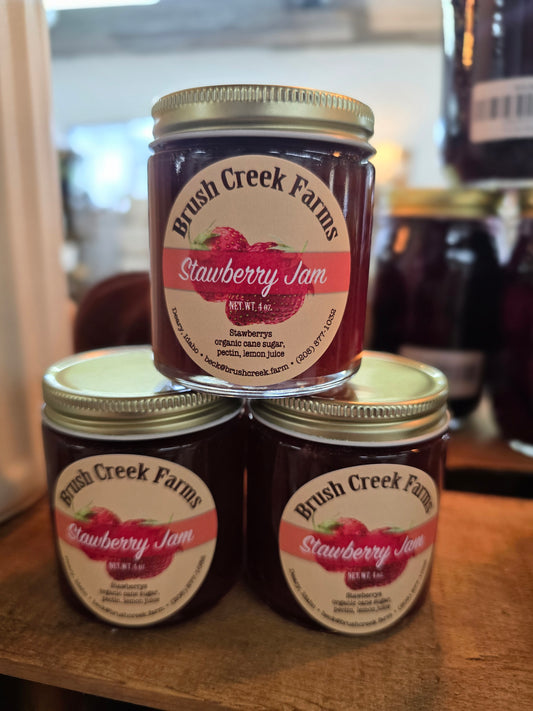 Strawberry Rhubarb Jam - 4oz