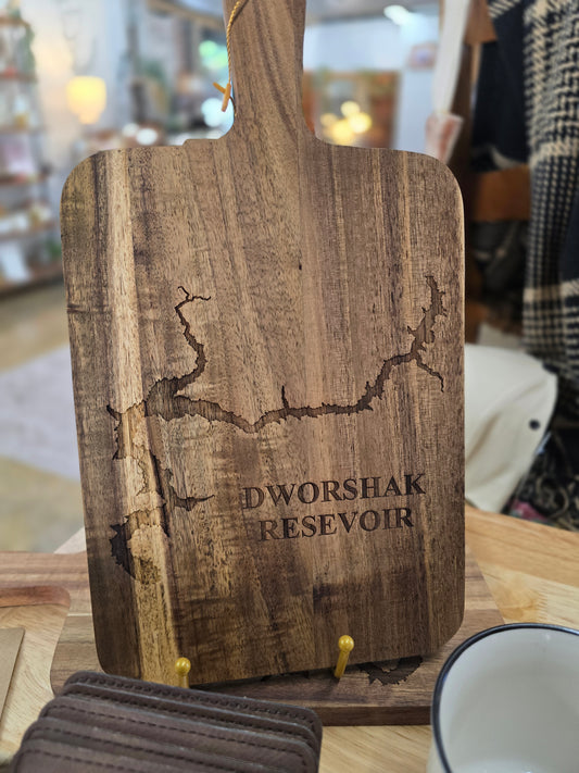 Acai Cutting Board - Dworshak Resevor