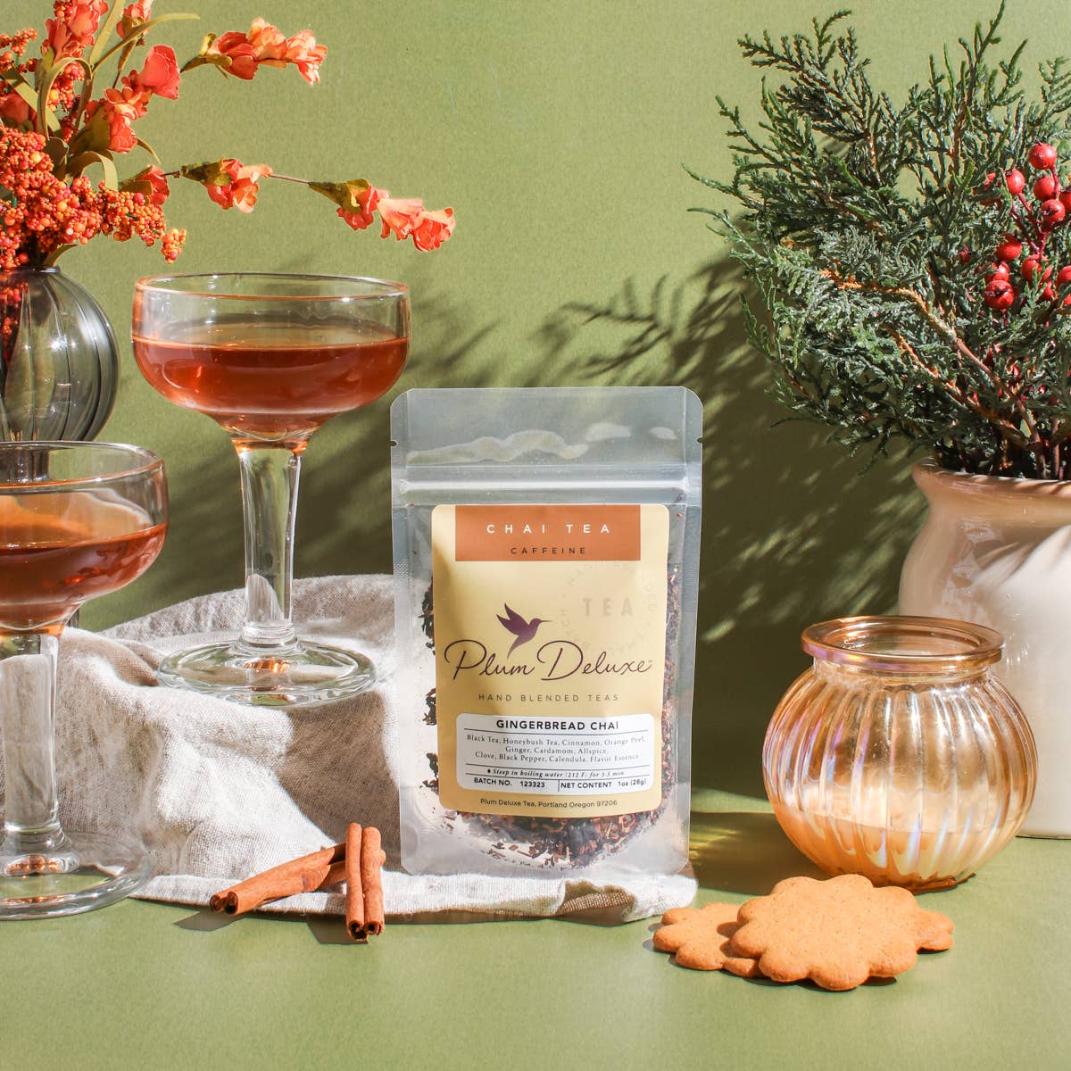 Gingerbread Chai Holiday Loose Leaf Tea