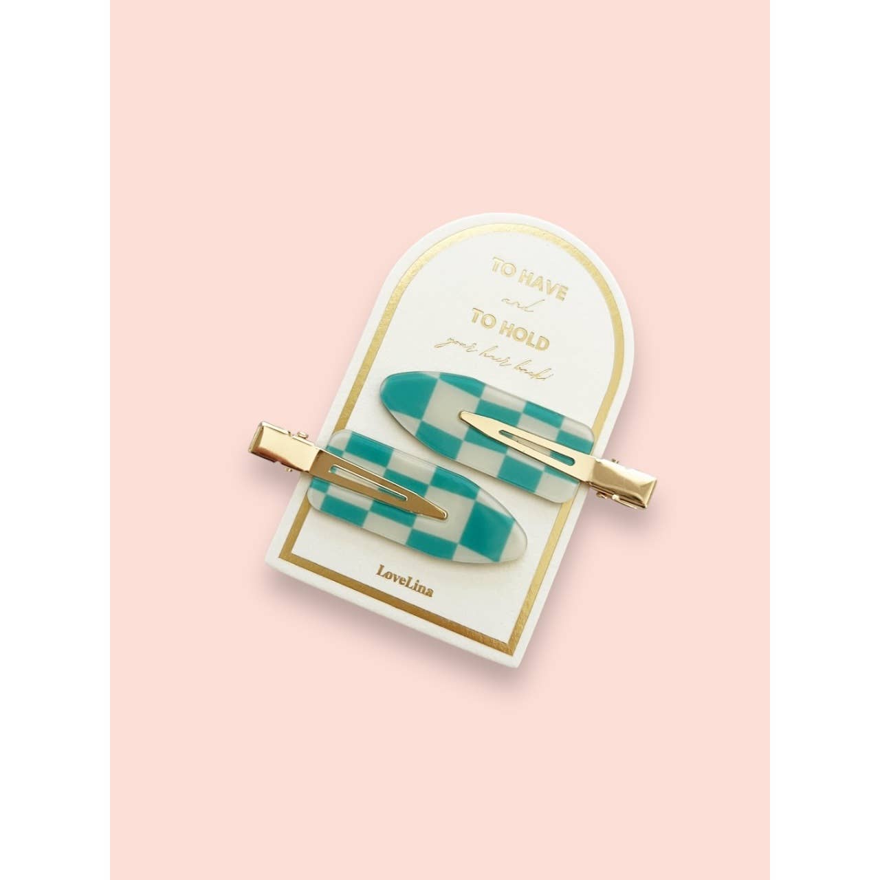 Crease Free Checkered Clips - DEBBIE CHECKERED