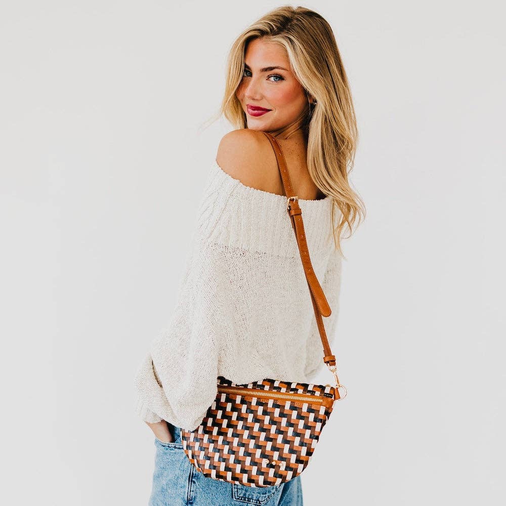 Diagonal Woven Westlyn Bum Bag - NEW!!!