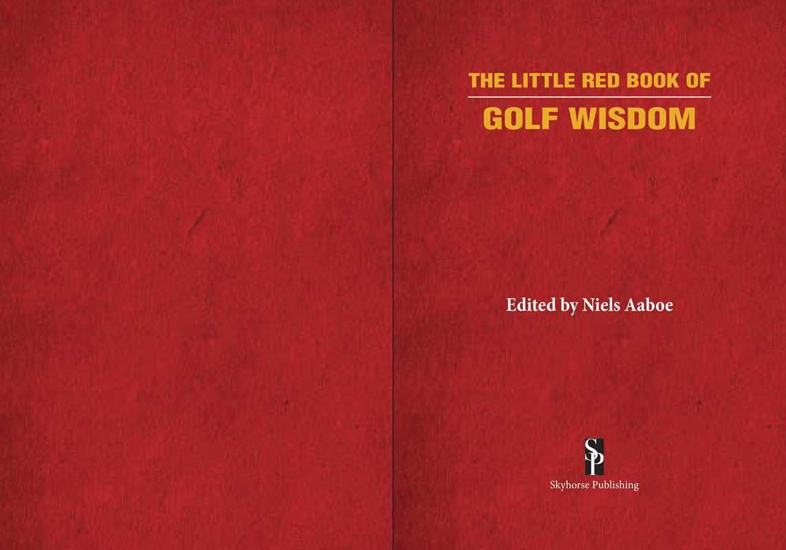 Little Red Book of Golf Wisdom by Niels Aaboe