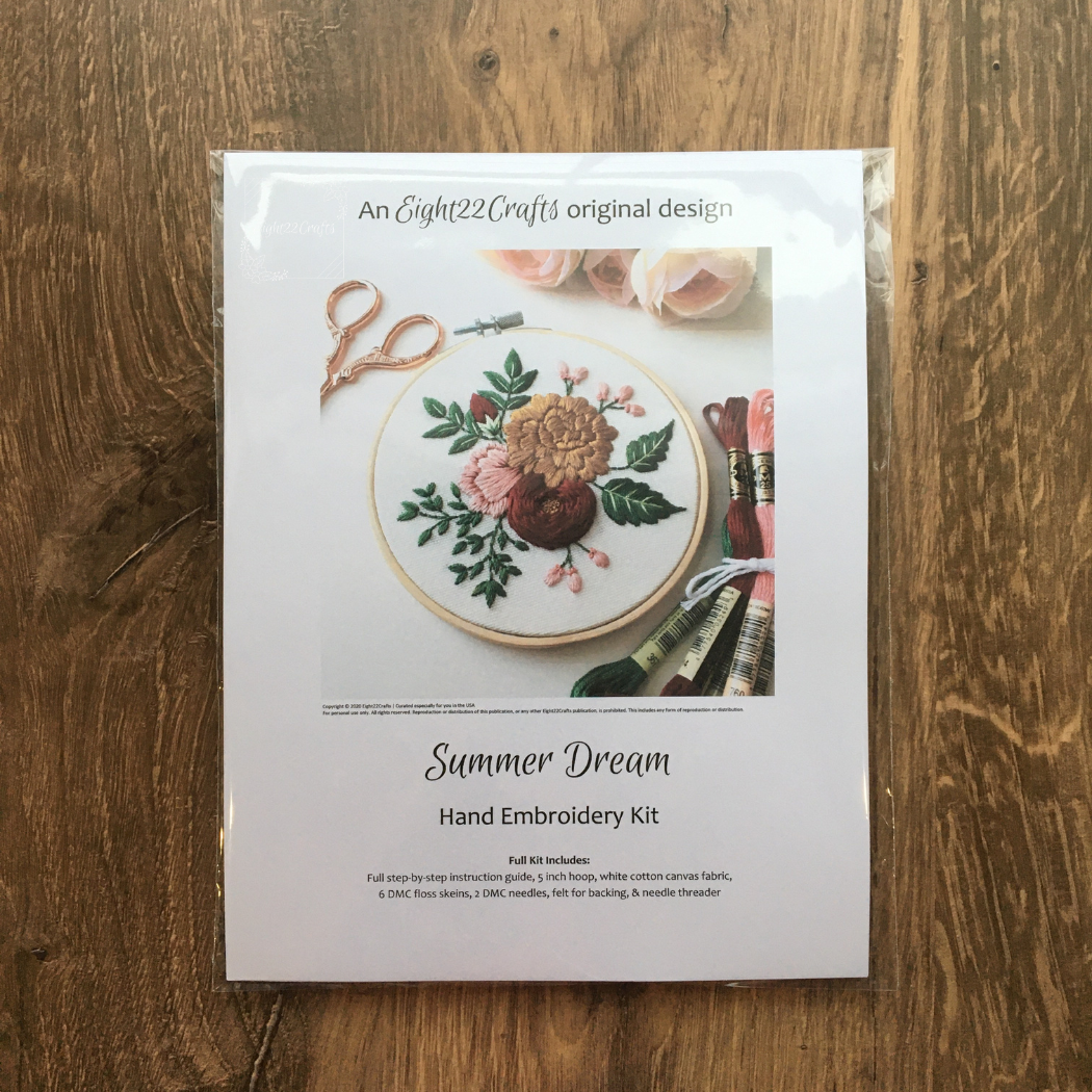 Summer Dream Embroidery Kit