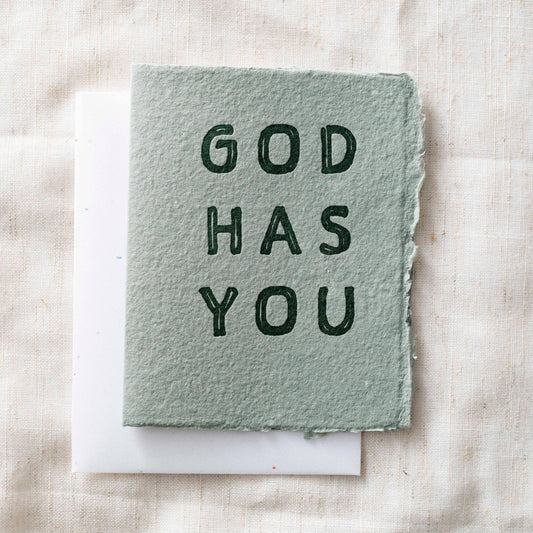 God Has You | Religious Sympathy Greeting Card