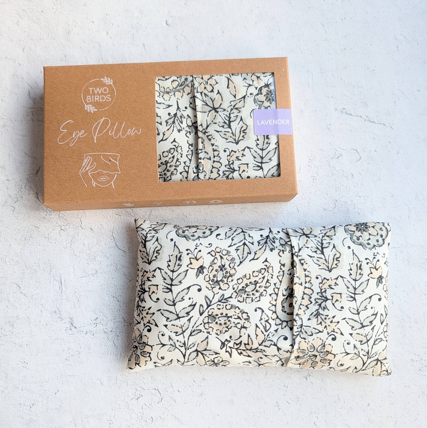 Weighted Aromatherapy Eye Pillow - Paisley