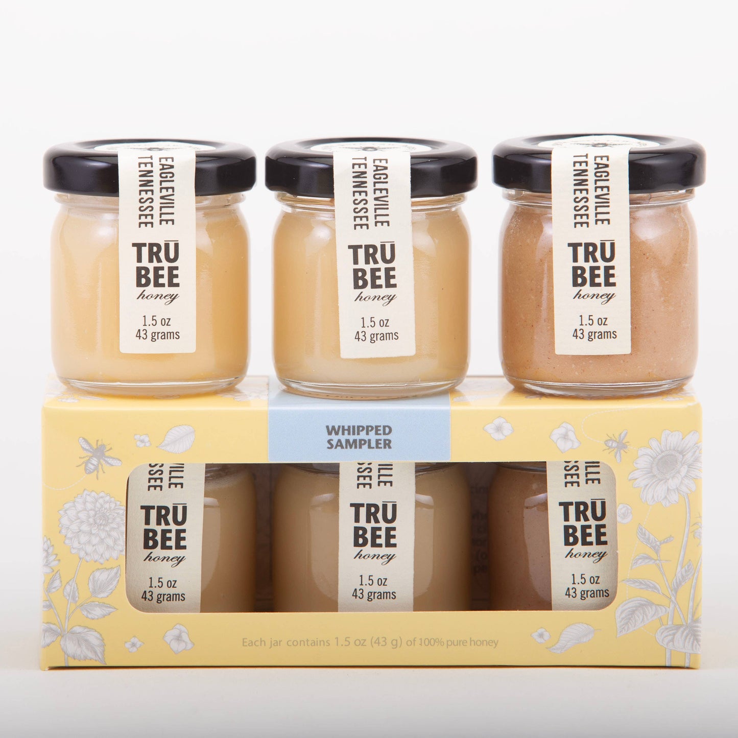 Mini Honey Sampler trio  -  WHIPPED