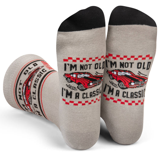 I'm Not Old, I'm A Classic Socks For Men Birthday Gift