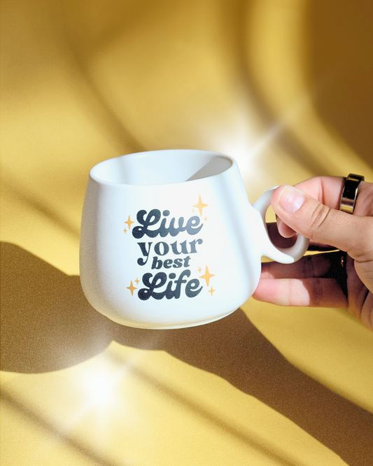 Cappuccino Mug Live Your Best Life