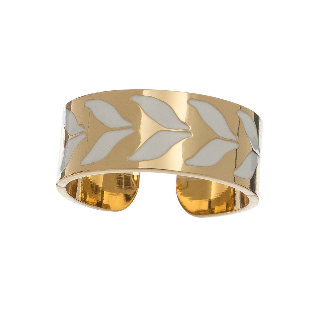 Hypoallergenic Stainless Steel Chevron Ring