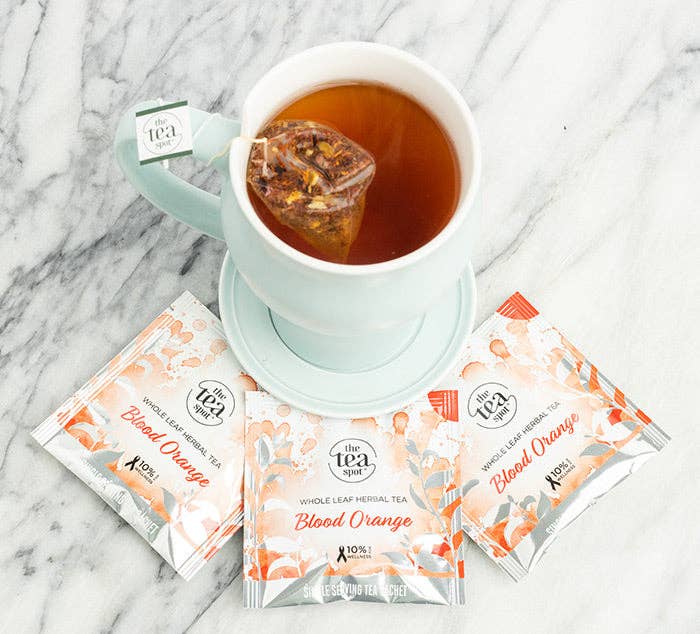 Blood Orange Smoothie Tea