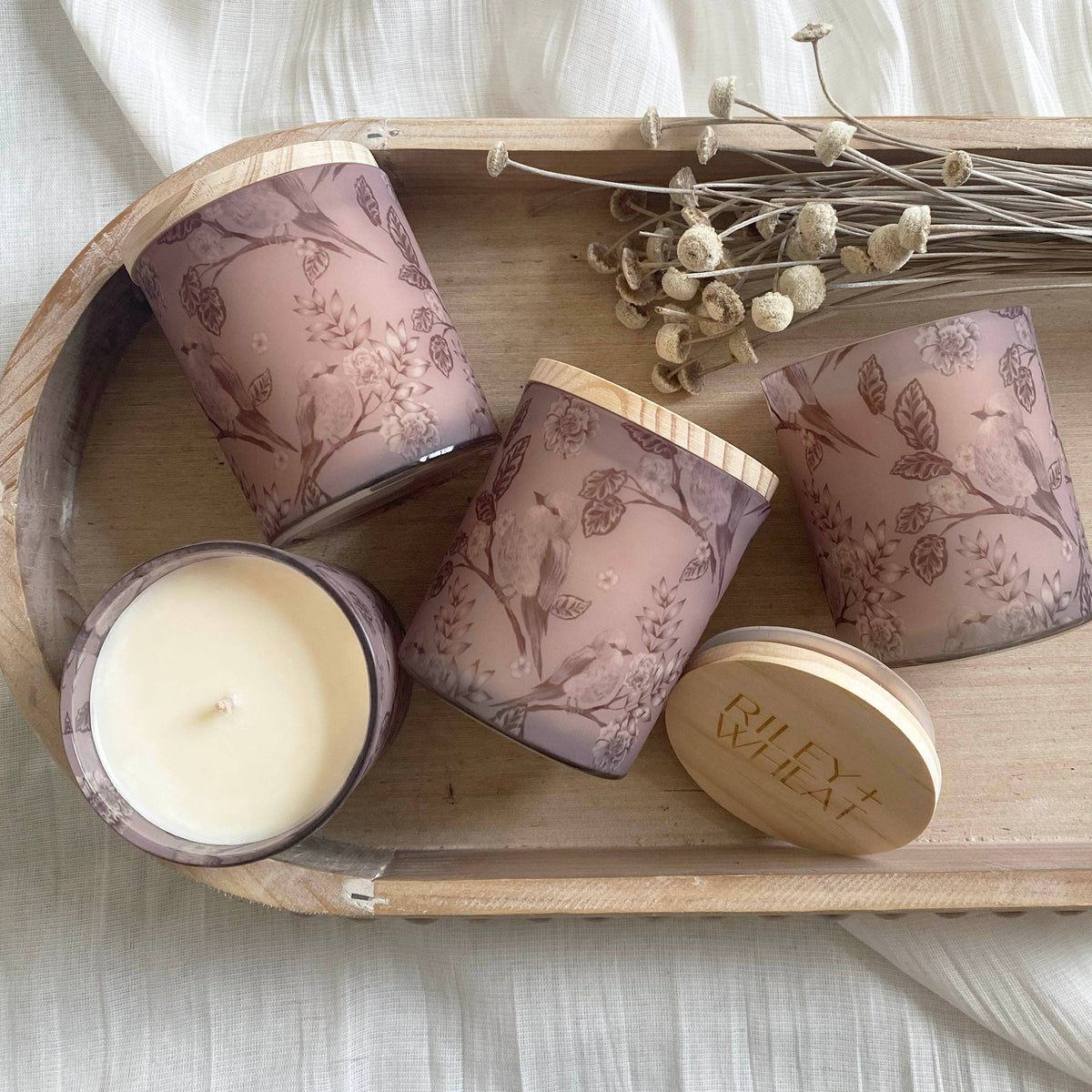 Petal + Plume Candle 