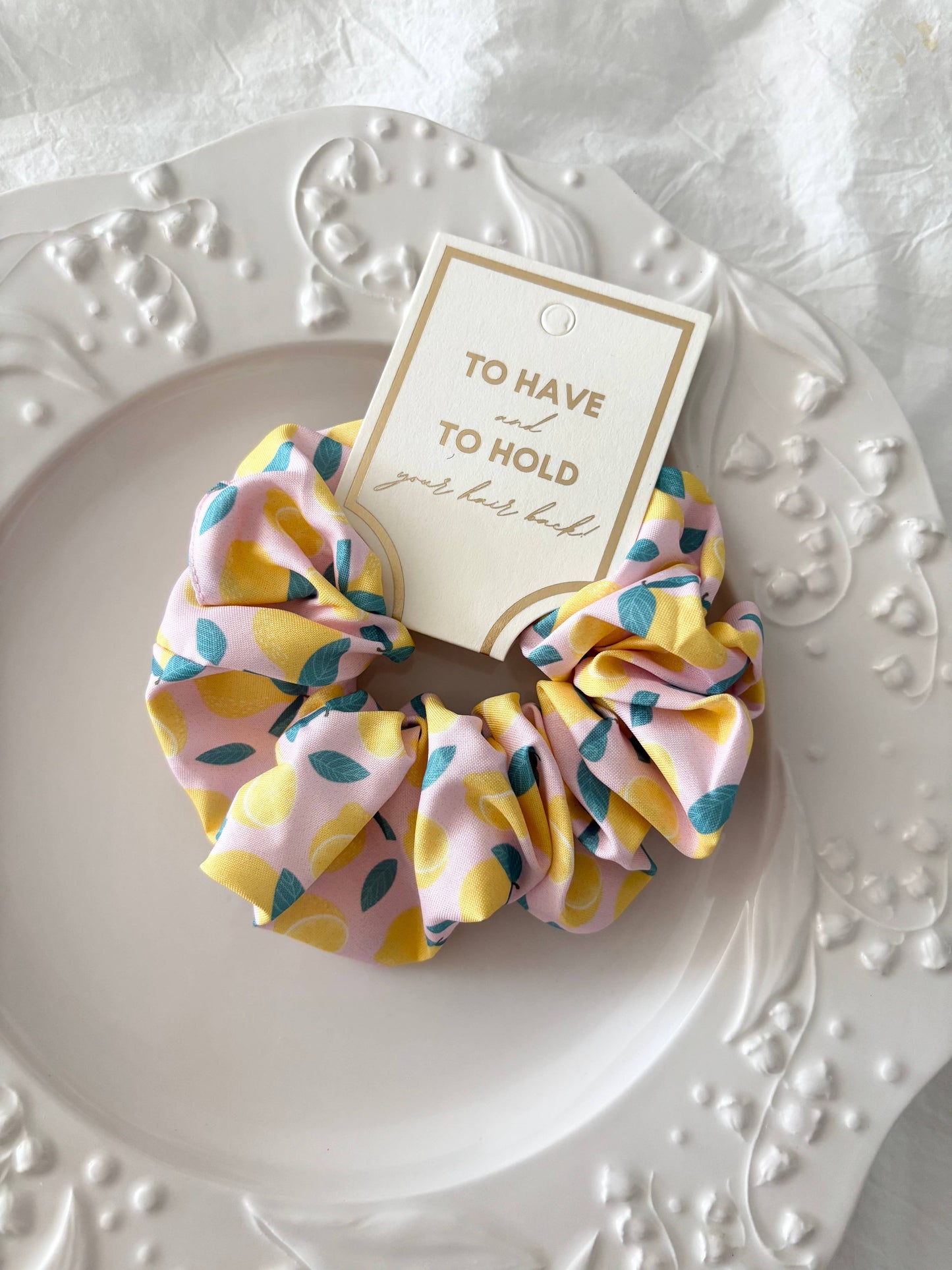 Summer Lemon Scrunchies (GANI)