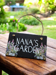 Personalized Garden Name Sign - Outdoor Garden Decor